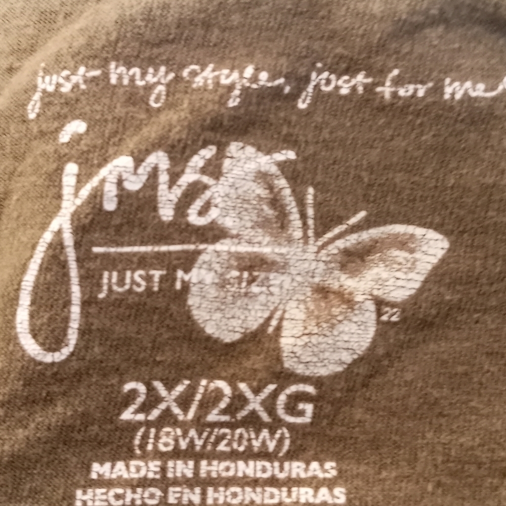 Just my size tshirt size 2X euc - Picture 2 of 2
